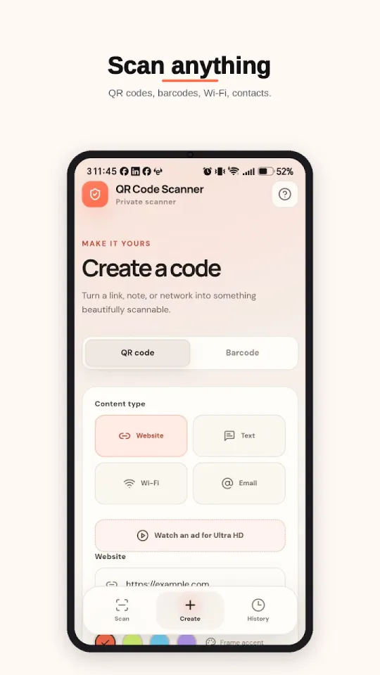 QR Code & Barcode Scanner screenshot 3