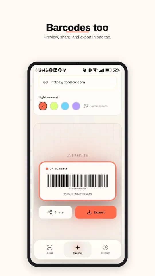 QR Code & Barcode Scanner screenshot 4