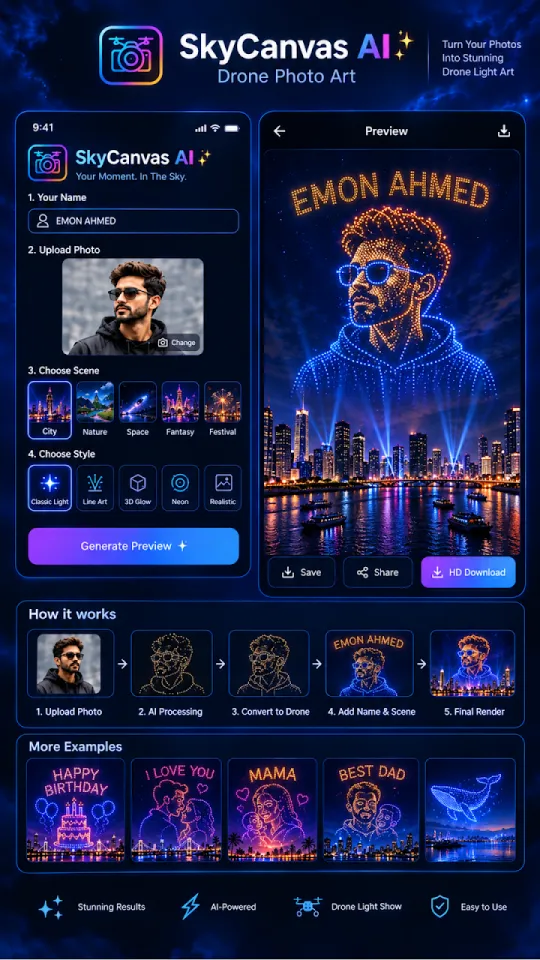 SkyCanvas AI screenshot 2